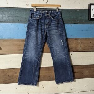 American Eagle Outfitters Dark Blue Bootcut Jeans